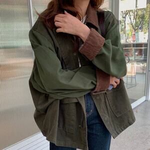 L.L. Bean Green and Brown Women's Jacket
